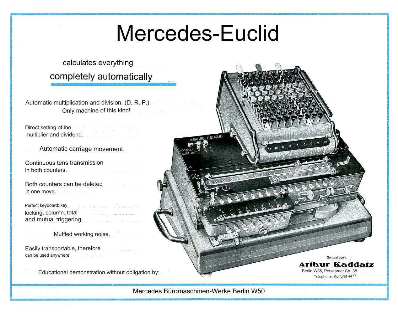 Mercedes Euklid VIII AD Translated