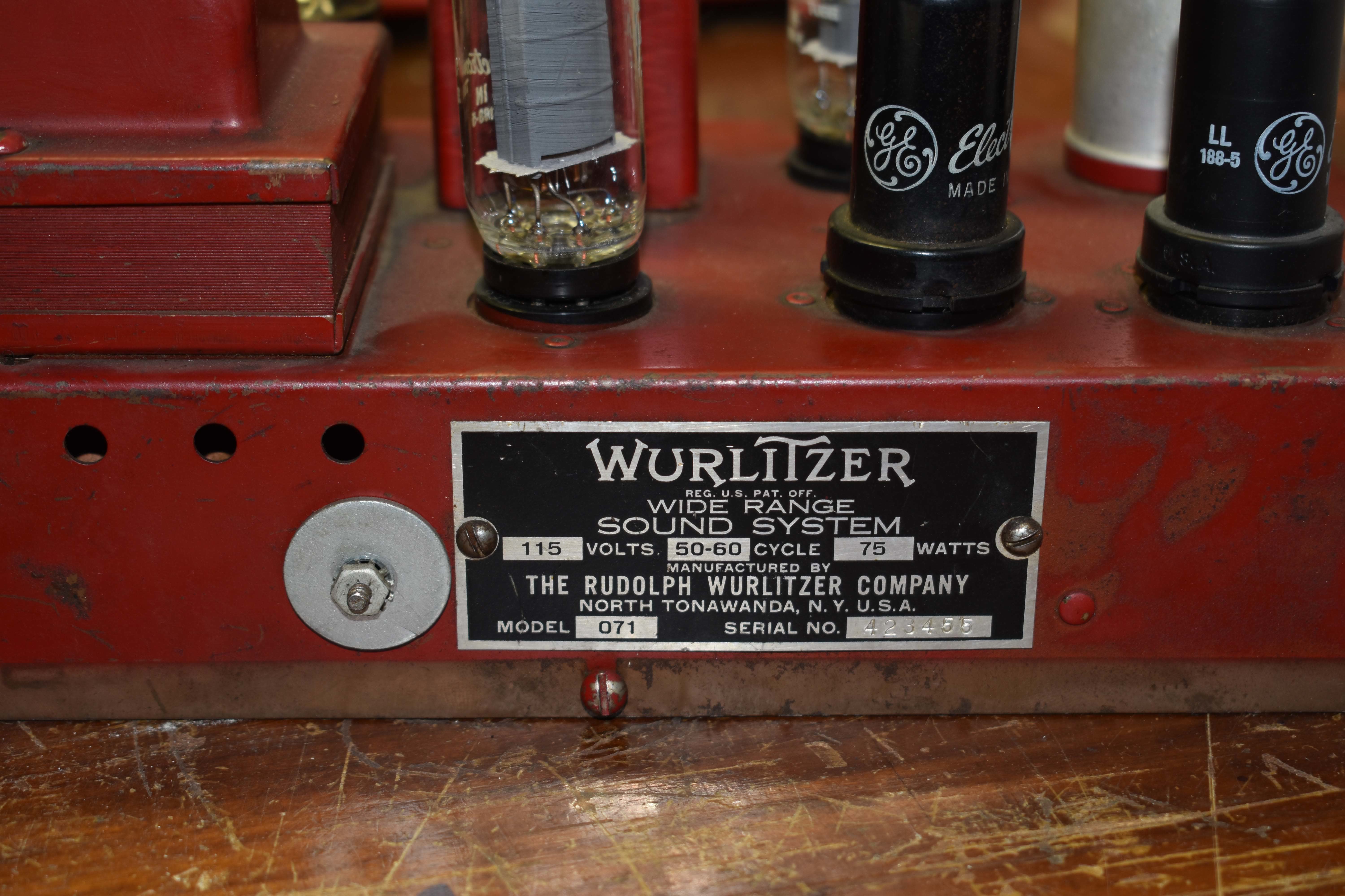 Amplifier plate