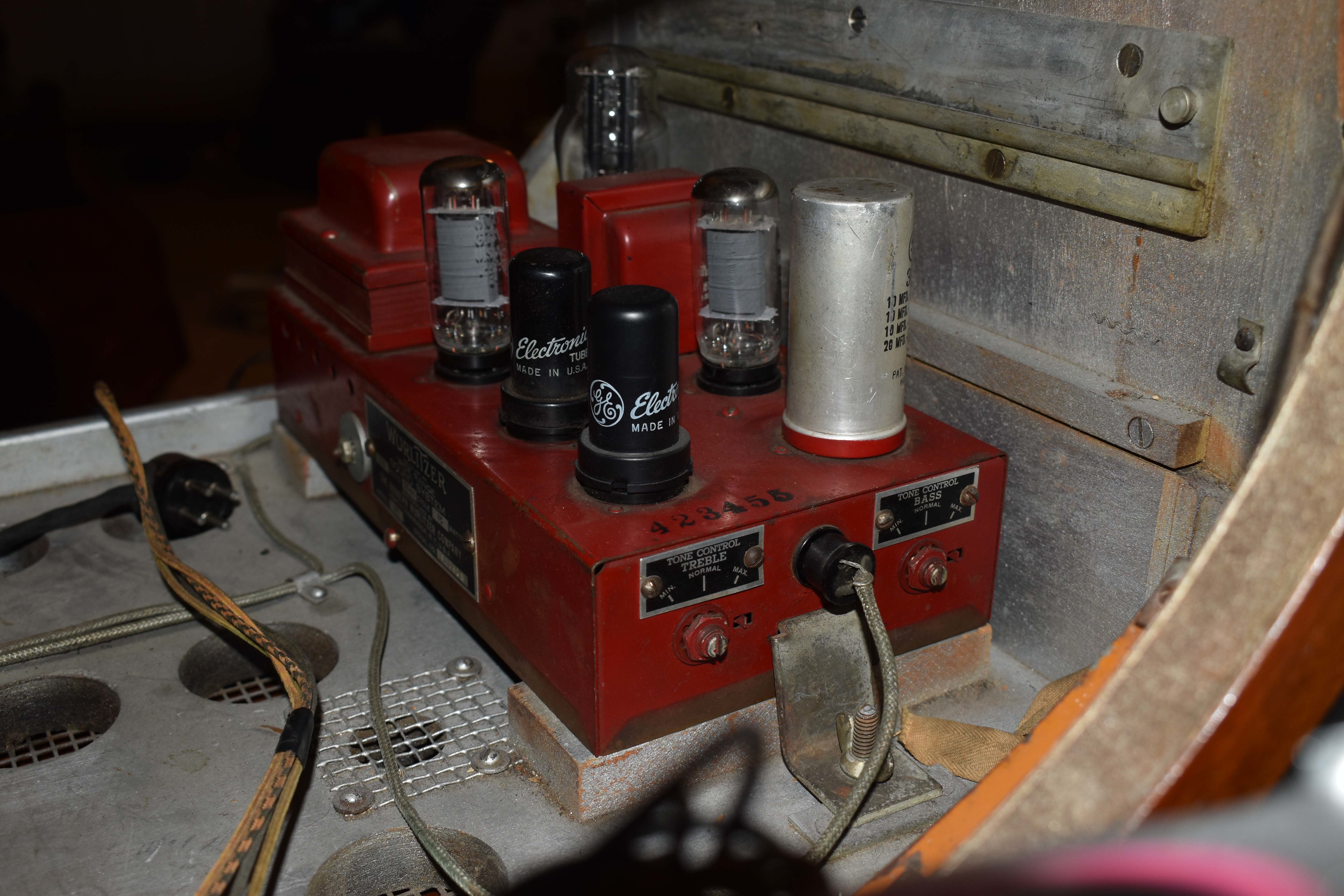 Amplifier installed