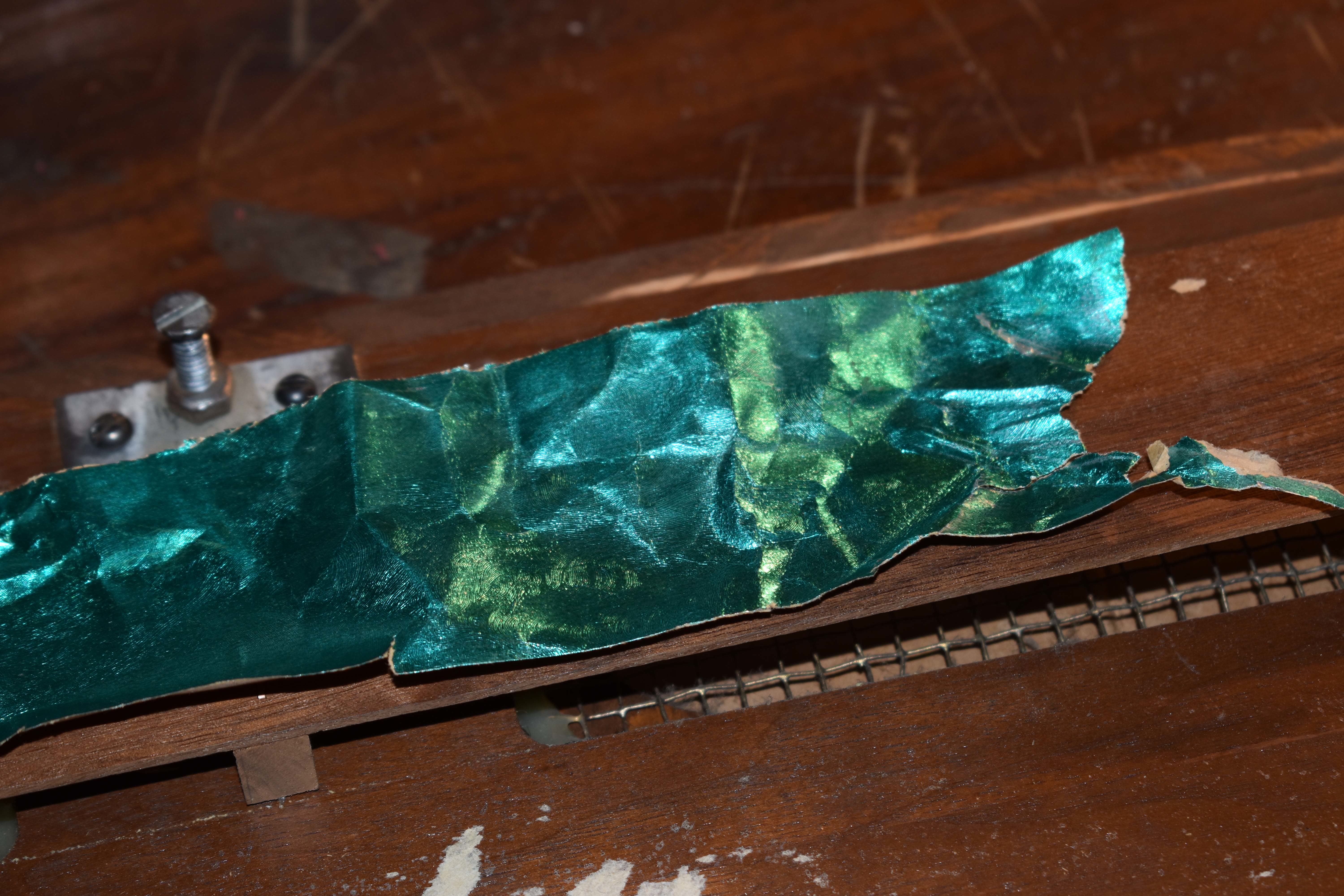 Torn foil