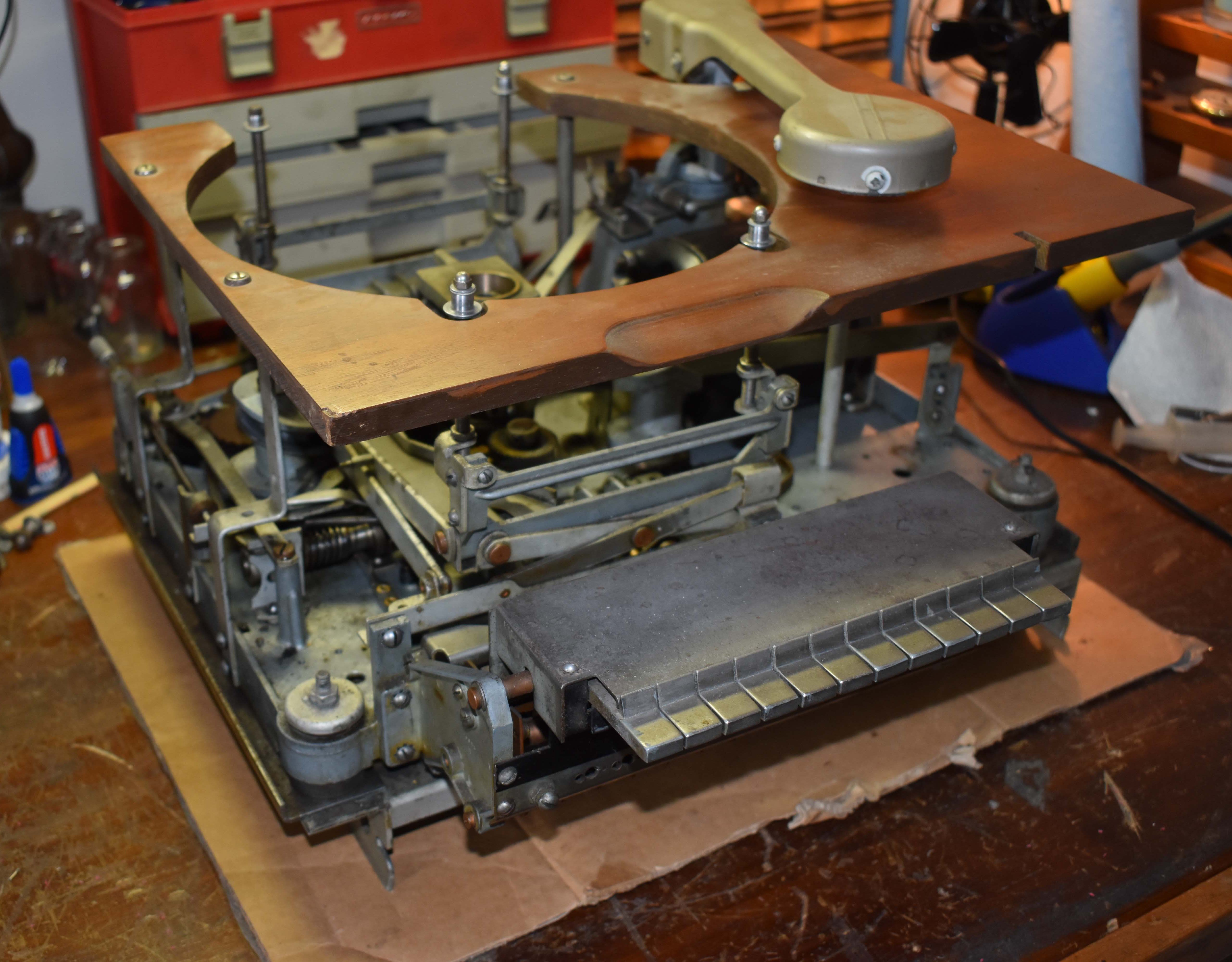 Mechanism front
