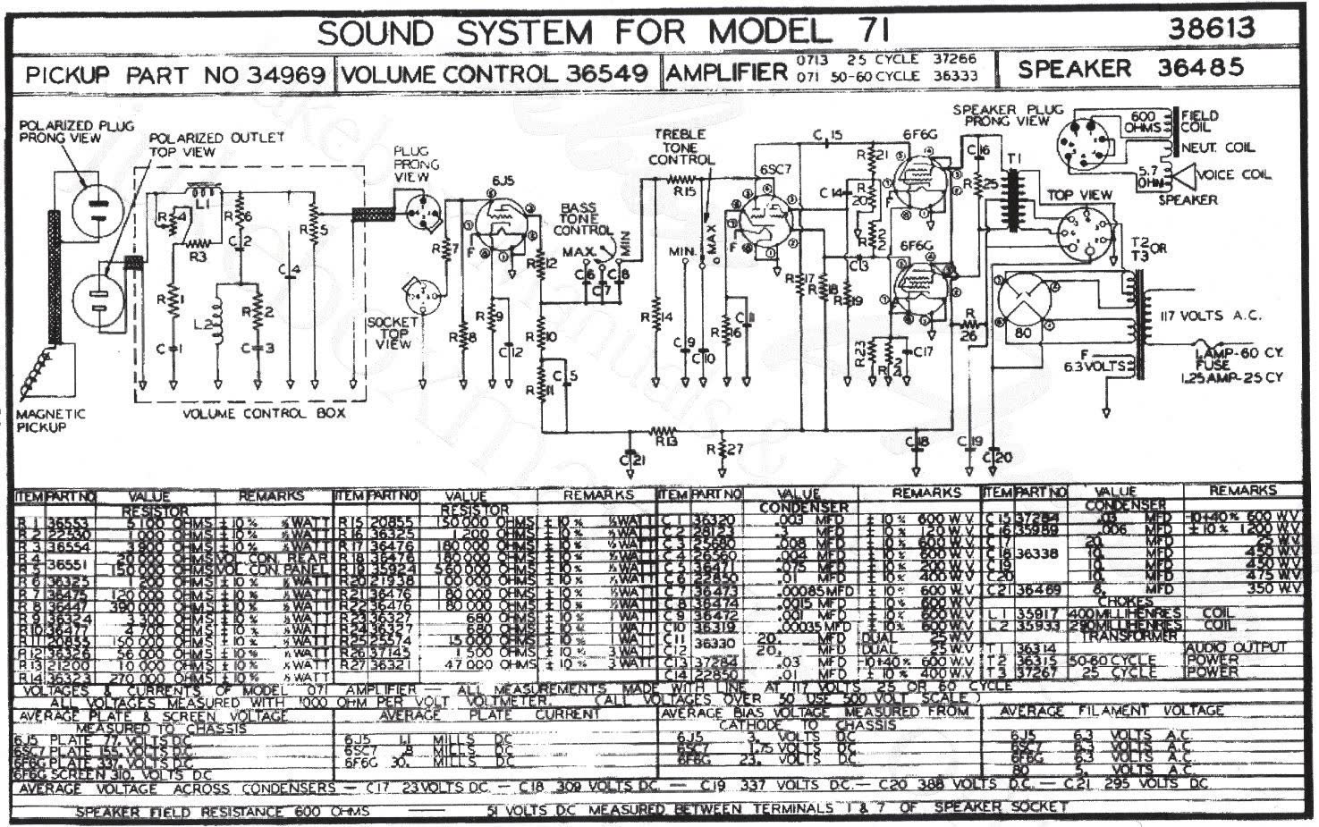 Amplifier schematic